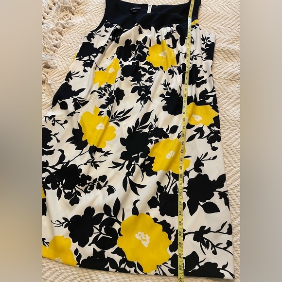 Alyx Black and Yellow Floral Midi Dress - Picture 6 of 10